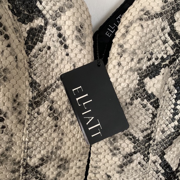 NWT ELLIATT Snakeskin mini dress - Picture 3 of 5